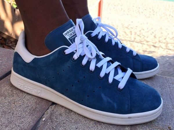 adidas stan smith bleu daim